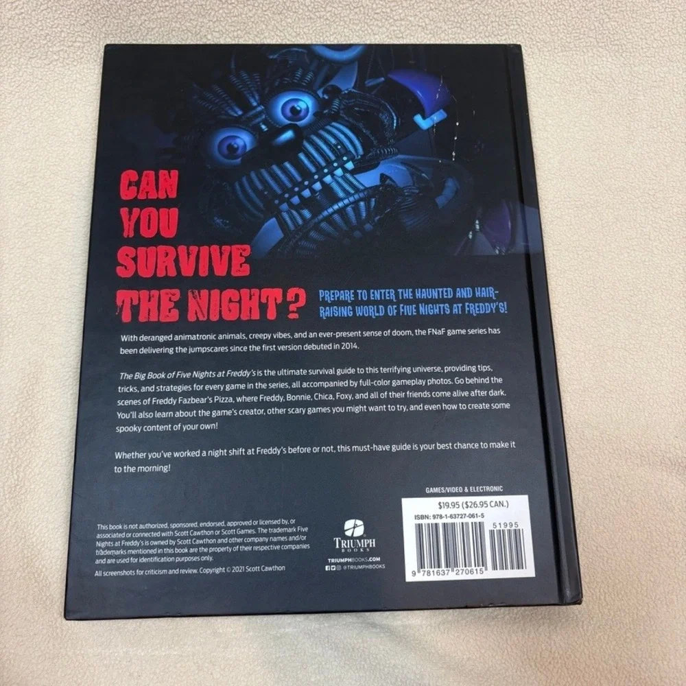 The Big‎ Book of Five Nights at Freddys Deluxe Unofficial Survival Guide HC